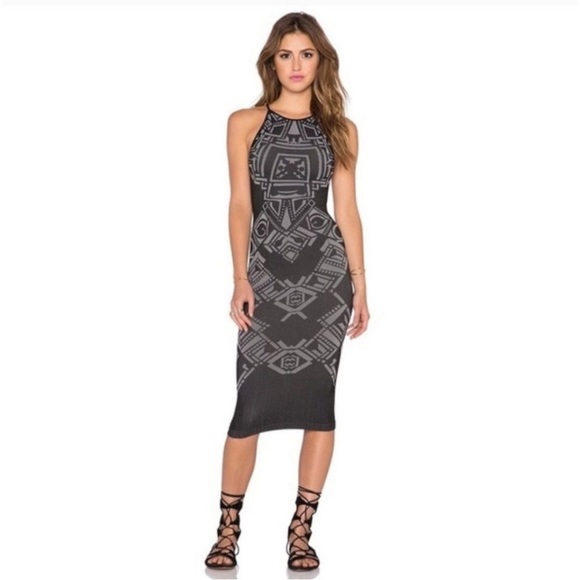 Free People Intimately Only One Bodycon Midi Dress SZ XS/S EUC - Picture 4 of 4